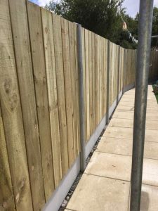 Concrete H Posts | Domestic Fencing from Mark Ryan Fencing